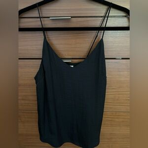 Silence + Noise Black Camisole tank, size small.